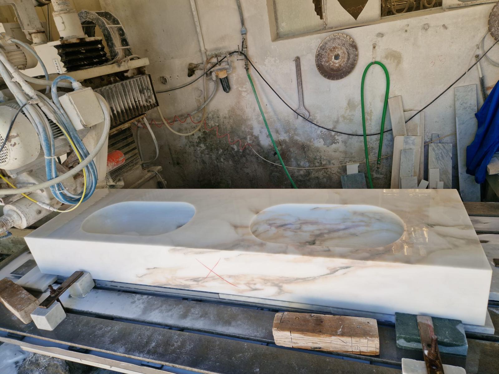 Milled washbasin